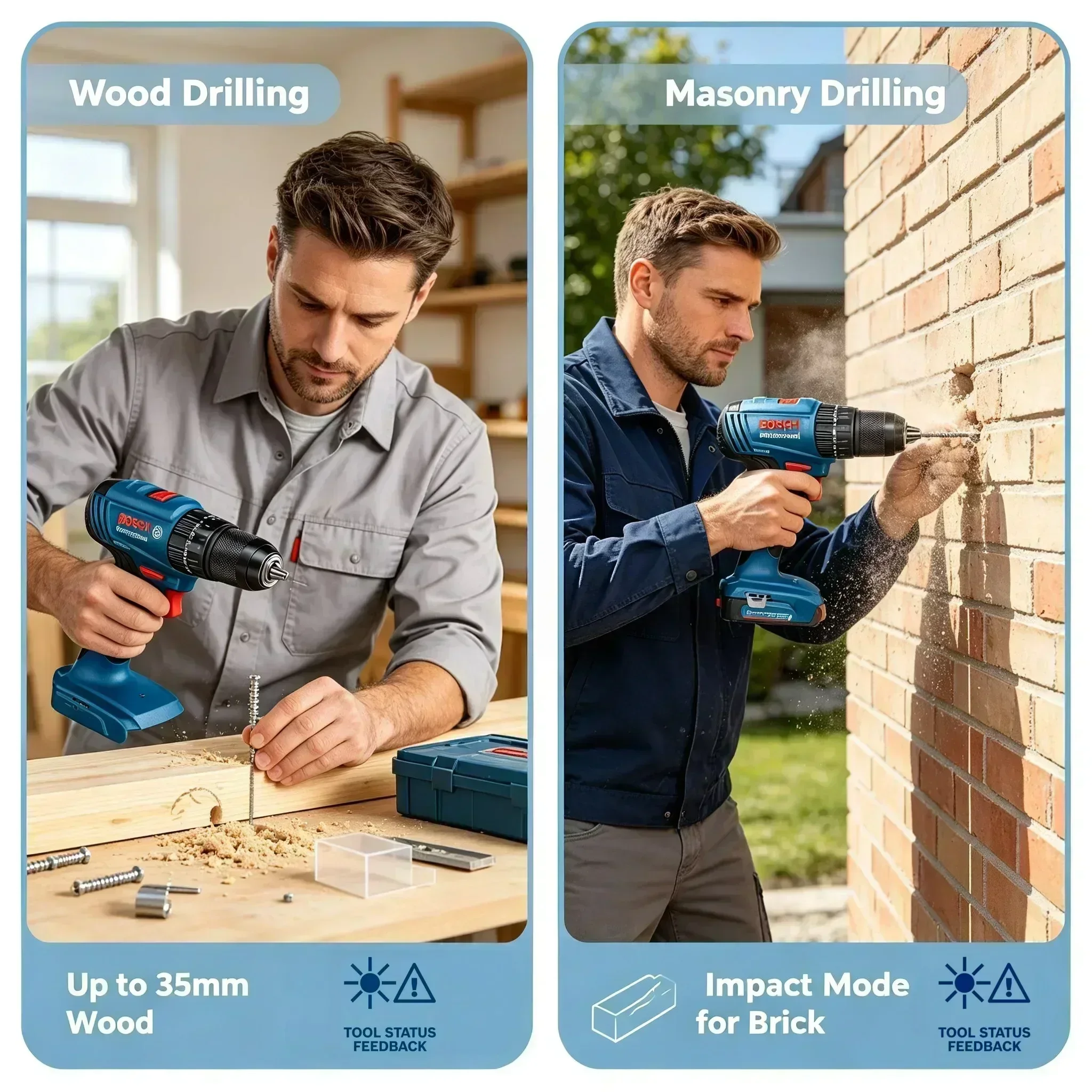 Bosch Drill Gsb 18V - Bosch GSB 185-LI 18V Fırçasız Akülü