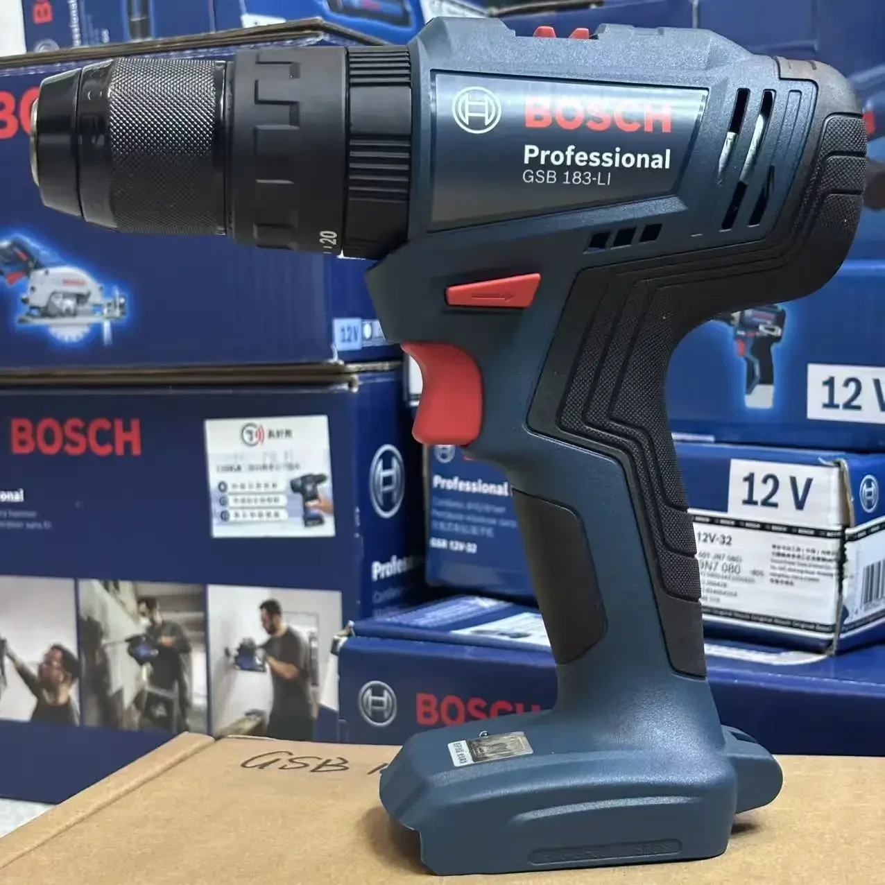 Bosch Drill Gsb 18V - Bosch GSB 183-LI 18V Fırçasız Darbeli