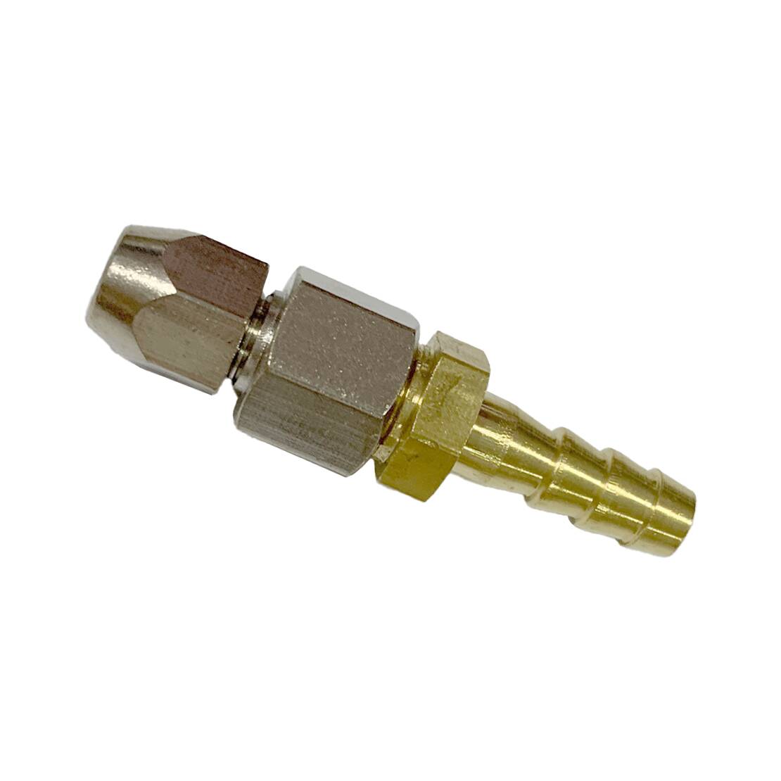 Compression Fitting Brass - 4 mm ila 6 mm Pirinç