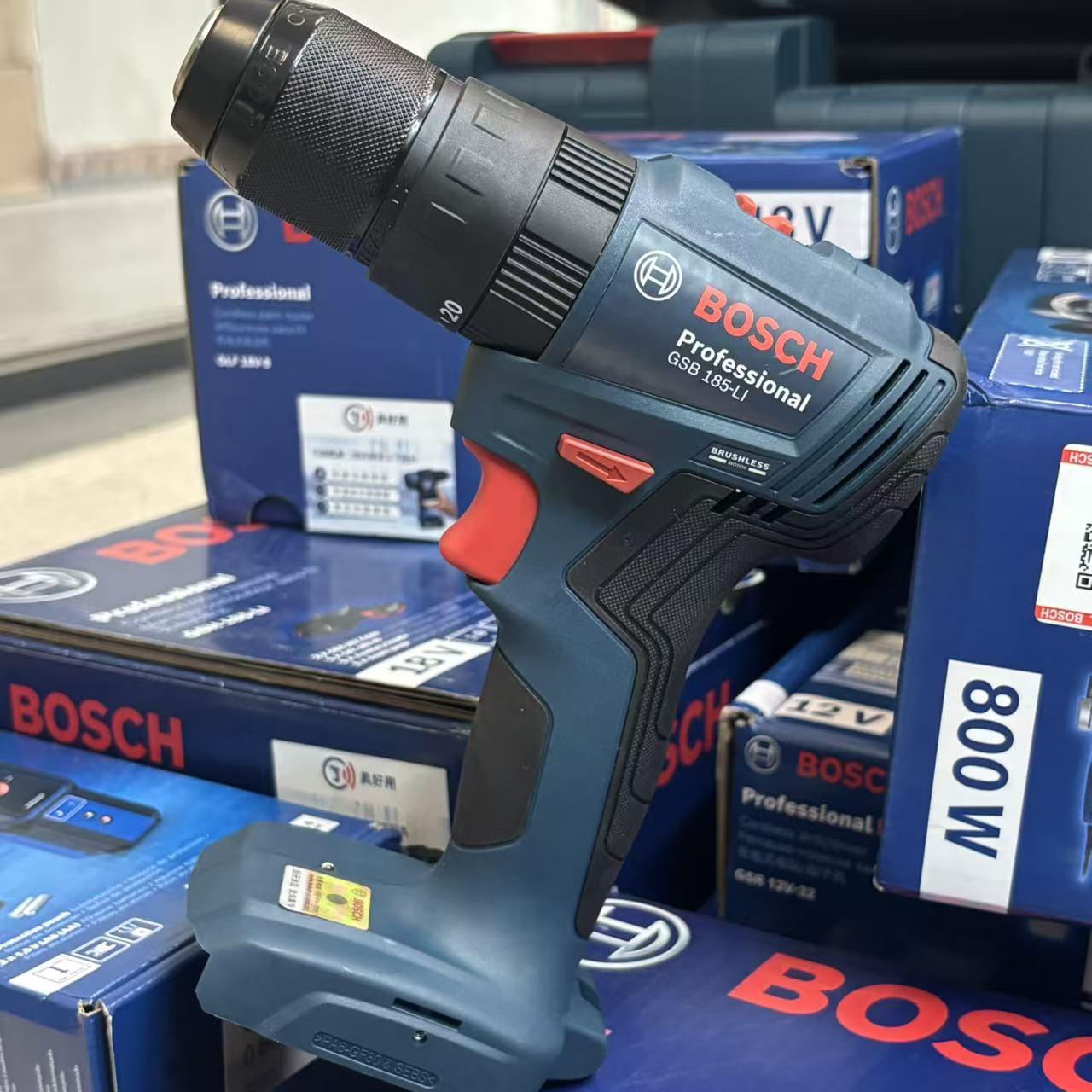 Bosch GSB 185-LI 18V Fırçasız, - Bosch Drill Gsb 18V incelemesi ve fiyatı