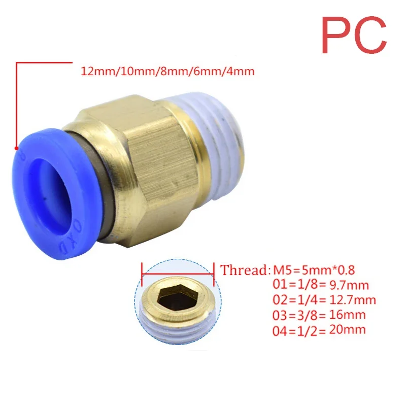 1 adet pnömatik hızlı bağlantı - Compression Fitting Brass incelemesi ve fiyatı
